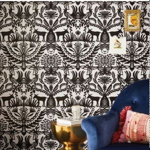 Opalhouse Black and White Botanical Wallpaper